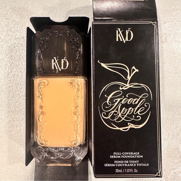 KVD Good Apple Foundation - Full Coverage Serum Foundation- 039 Medium Brand New - Picture 3 of 3